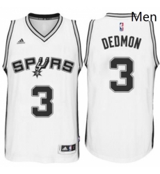 Mens San Antonio Spurs 3 Dewayne Dedmon adidas White Player Swingma Jersey Mens San Antonio Spurs 3 Dewayne Dedmon adidas White Player Swingma Jersey