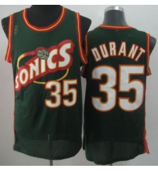 Seattle Supersonic 35 Kevin Durant Green Revolution 30 NBA Basketball Jerseys-2 Seattle Supersonic 35 Kevin Durant Green Revolution 30 NBA Basketball Jerseys-2