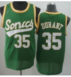 Seattle Supersonic 35 Kevin Durant Green Revolution 30 NBA Basketball Jerseys Seattle Supersonic 35 Kevin Durant Green Revolution 30 NBA Basketball Jerseys