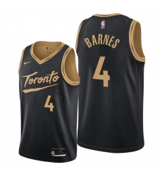 Men Toronto Raptors 4 Scottie Barnes Black NBA Swingman 2020 21 City Edition Jersey Men Toronto Raptors 4 Scottie Barnes Black NBA Swingman 2020 21 City Edition Jersey