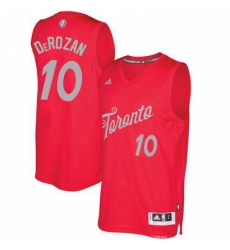 Mens Adidas Toronto Raptors 10 DeMar DeRozan Swingman Red 2016 2017 Christmas Day NBA Jersey Mens Adidas Toronto Raptors 10 DeMar DeRozan Swingman Red 2016 2017 Christmas Day NBA Jersey