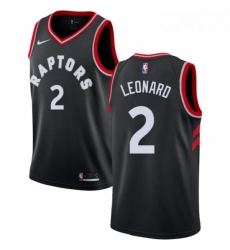 Mens Nike Toronto Raptors 2 Kawhi Leonard Swingman Black NBA Jersey Statement Edition Mens Nike Toronto Raptors 2 Kawhi Leonard Swingman Black NBA Jersey Statement Edition