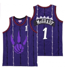 Raptors 1 Tracy McGrady Purple Logo Retro Jersey 5 Raptors 1 Tracy McGrady Purple Logo Retro Jersey 5