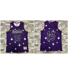 Raptors 15 Vince Carter Purple Star Hardwood Classics Jersey Raptors 15 Vince Carter Purple Star Hardwood Classics Jersey