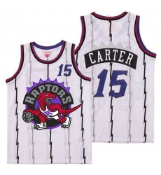 Raptors 15 Vince Carter White Big Logo Retro Jersey 8 Raptors 15 Vince Carter White Big Logo Retro Jersey 8