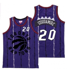 Raptors 20 Damon Stoudamire Purple Retro Jersey Raptors 20 Damon Stoudamire Purple Retro Jersey