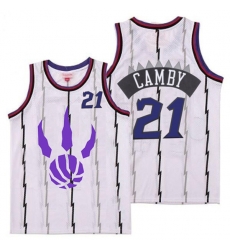 Raptors 21 Marcus Camby White Logo Retro Jersey Raptors 21 Marcus Camby White Logo Retro Jersey