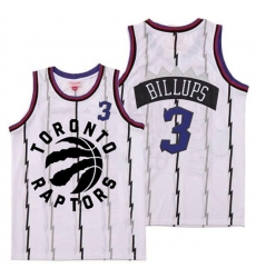 Raptors 3 Chauncey Billups White Retro Jersey Raptors 3 Chauncey Billups White Retro Jersey