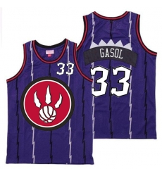 Raptors 33 Marc Gasol Purple Red Big Logo Retro Jersey 4 Raptors 33 Marc Gasol Purple Red Big Logo Retro Jersey 4