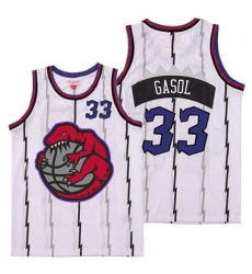 Raptors 33 Marc Gasol White Retro Jerseys Raptors 33 Marc Gasol White Retro Jerseys