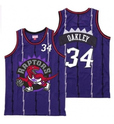 Raptors 34 Charles Oakley Purple Big Logo Retro Jersey 8 Raptors 34 Charles Oakley Purple Big Logo Retro Jersey 8