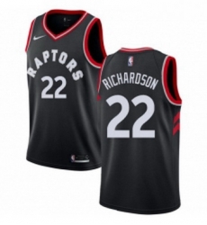 Womens Nike Toronto Raptors 22 Malachi Richardson Swingman Black NBA Jersey Statement Edition Womens Nike Toronto Raptors 22 Malachi Richardson Swingman Black NBA Jersey Statement Edition