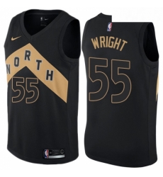 Womens Nike Toronto Raptors 55 Delon Wright Swingman Black NBA Jersey City Edition Womens Nike Toronto Raptors 55 Delon Wright Swingman Black NBA Jersey City Edition