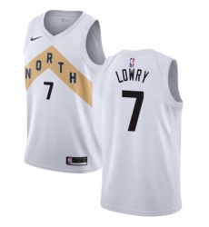 Youth Nike Toronto Raptors 7 Kyle Lowry Swingman White NBA Jersey City Edition Youth Nike Toronto Raptors 7 Kyle Lowry Swingman White NBA Jersey City Edition