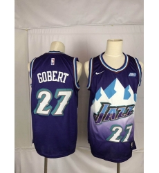 Jazz 27 Rudy Gobert Purple Nike Swingman Jersey Jazz 27 Rudy Gobert Purple Nike Swingman Jersey