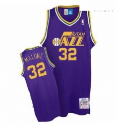Mens Adidas Utah Jazz 32 Karl Malone Authentic Purple Throwback NBA Jersey Mens Adidas Utah Jazz 32 Karl Malone Authentic Purple Throwback NBA Jersey