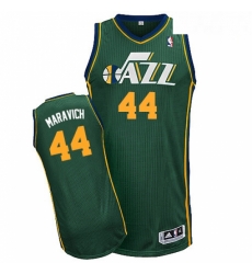 Mens Adidas Utah Jazz 44 Pete Maravich Authentic Green Alternate NBA Jersey Mens Adidas Utah Jazz 44 Pete Maravich Authentic Green Alternate NBA Jersey