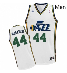 Mens Adidas Utah Jazz 44 Pete Maravich Swingman White Home NBA Jersey Mens Adidas Utah Jazz 44 Pete Maravich Swingman White Home NBA Jersey