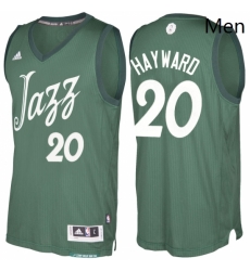 Mens Utah Jazz 20 Gordon Hayward adidas Green 2016 2017 Christmas Day NBA Swingman Jersey Mens Utah Jazz 20 Gordon Hayward adidas Green 2016 2017 Christmas Day NBA Swingman Jersey