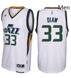 Mens Utah Jazz 33 Boris Diaw adidas White New Swingman Home Jersey Mens Utah Jazz 33 Boris Diaw adidas White New Swingman Home Jersey