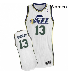 Womens Adidas Utah Jazz 13 Tony Bradley Authentic White Home NBA Jersey Womens Adidas Utah Jazz 13 Tony Bradley Authentic White Home NBA Jersey