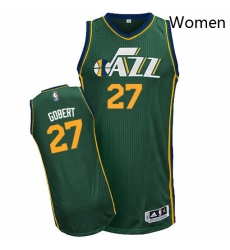 Womens Adidas Utah Jazz 27 Rudy Gobert Authentic Green Alternate NBA Jersey Womens Adidas Utah Jazz 27 Rudy Gobert Authentic Green Alternate NBA Jersey