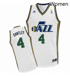 Womens Adidas Utah Jazz 4 Adrian Dantley Swingman White Home NBA Jersey Womens Adidas Utah Jazz 4 Adrian Dantley Swingman White Home NBA Jersey