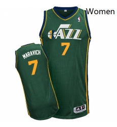 Womens Adidas Utah Jazz 7 Pete Maravich Authentic Green Alternate NBA Jersey Womens Adidas Utah Jazz 7 Pete Maravich Authentic Green Alternate NBA Jersey