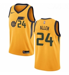 Womens Nike Utah Jazz 24 Grayson Allen Swingman Gold NBA Jersey Statement Edition Womens Nike Utah Jazz 24 Grayson Allen Swingman Gold NBA Jersey Statement Edition
