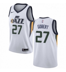 Womens Nike Utah Jazz 27 Rudy Gobert Swingman NBA Jersey Association Edition Womens Nike Utah Jazz 27 Rudy Gobert Swingman NBA Jersey Association Edition