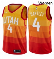 Womens Nike Utah Jazz 4 Adrian Dantley Swingman Orange NBA Jersey City Edition Womens Nike Utah Jazz 4 Adrian Dantley Swingman Orange NBA Jersey City Edition