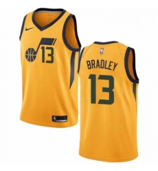 Youth Nike Utah Jazz 13 Tony Bradley Authentic Gold NBA Jersey Statement Edition Youth Nike Utah Jazz 13 Tony Bradley Authentic Gold NBA Jersey Statement Edition