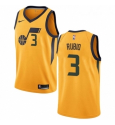 Youth Nike Utah Jazz 3 Ricky Rubio Swingman Gold NBA Jersey Statement Edition Youth Nike Utah Jazz 3 Ricky Rubio Swingman Gold NBA Jersey Statement Edition