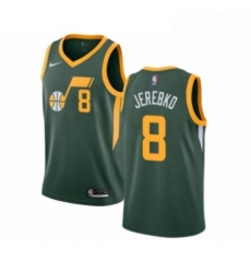 Youth Nike Utah Jazz 8 Jonas Jerebko Green Swingman Jersey Earned Edition Youth Nike Utah Jazz 8 Jonas Jerebko Green Swingman Jersey Earned Edition