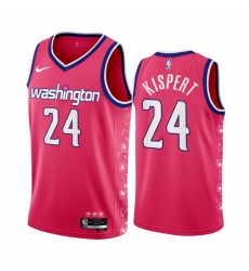Men Washington Wizards 24 Corey Kispert 2022 23 Pink Cherry Blossom City Edition Limited Stitched Basketball Jersey Men Washington Wizards 24 Corey Kispert 2022 23 Pink Cherry Blossom City Edition Limited Stitched Basketball Jersey