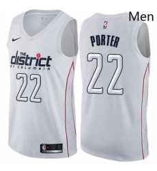 Mens Nike Washington Wizards 22 Otto Porter Swingman White NBA Jersey City Edition Mens Nike Washington Wizards 22 Otto Porter Swingman White NBA Jersey City Edition