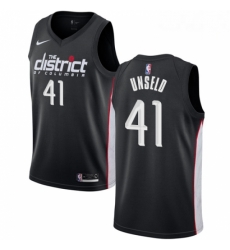 Mens Nike Washington Wizards 41 Wes Unseld Swingman Black NBA Jersey City Edition Mens Nike Washington Wizards 41 Wes Unseld Swingman Black NBA Jersey City Edition