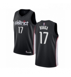 Mens Washington Wizards 17 Isaac Bonga Authentic Black Basketball Jersey City Edition Mens Washington Wizards 17 Isaac Bonga Authentic Black Basketball Jersey City Edition