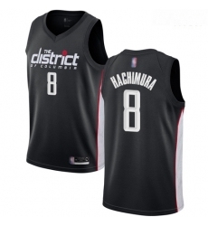 Wizards #8 Rui Hachimura Black Basketball Swingman City Edition 2018 19 Jersey Wizards #8 Rui Hachimura Black Basketball Swingman City Edition 2018 19 Jersey