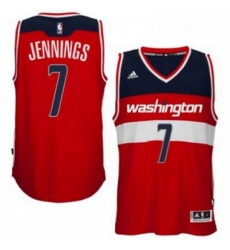 adidas Washington Wizards 7 Brandon Jennings Red Swingman Road Jersey adidas Washington Wizards 7 Brandon Jennings Red Swingman Road Jersey