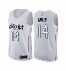 Women Washington Wizards Ish Smith Swingman White Basketball Jersey City Edition Women Washington Wizards Ish Smith Swingman White Basketball Jersey City Edition