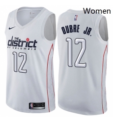 Womens Nike Washington Wizards 12 Kelly Oubre Jr Swingman White NBA Jersey City Edition Womens Nike Washington Wizards 12 Kelly Oubre Jr Swingman White NBA Jersey City Edition