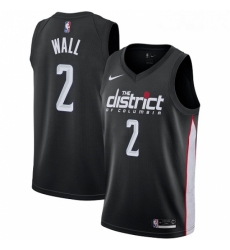 Womens Nike Washington Wizards 2 John Wall Swingman Black NBA Jersey City Edition Womens Nike Washington Wizards 2 John Wall Swingman Black NBA Jersey City Edition