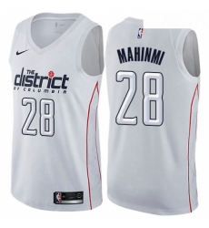 Womens Nike Washington Wizards 28 Ian Mahinmi Swingman White NBA Jersey City Edition Womens Nike Washington Wizards 28 Ian Mahinmi Swingman White NBA Jersey City Edition