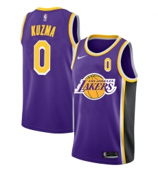Lakers 0 Kyle Kuzma Purple 2020 2021 New City Edition Nike Swingman Jersey Lakers 0 Kyle Kuzma Purple 2020 2021 New City Edition Nike Swingman Jersey