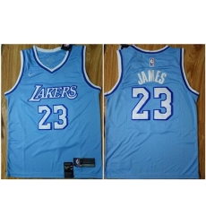 Lakers 23 Lebron James Light Blue Nike Swingman Jersey Lakers 23 Lebron James Light Blue Nike Swingman Jersey