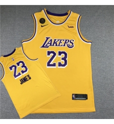 Lakers 23 Lebron James Yellow KB Nike Swingman Jersey Lakers 23 Lebron James Yellow KB Nike Swingman Jersey