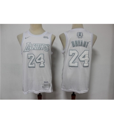 Lakers 24 Kobe Bryant White Nike Swingman MVP Jersey Lakers 24 Kobe Bryant White Nike Swingman MVP Jersey