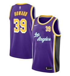 Lakers 39 Dwight Howard Purple 2020 2021 New City Edition Nike Swingman Jersey Lakers 39 Dwight Howard Purple 2020 2021 New City Edition Nike Swingman Jersey