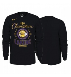 Los Angeles Lakers 2020 NBA Finals Champions T-Shirt Black Long Sleeve Los Angeles Lakers 2020 NBA Finals Champions T-Shirt Black Long Sleeve